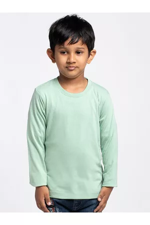Friskers Boys Green Running T-shirt