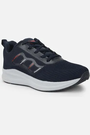 Aqualite Men Blue Mesh Running Non-Marking Shoes