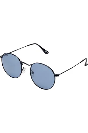 Roadies Unisex Blue Lens & Black Round Sunglasses with Polarised Lens