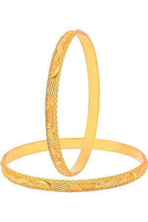 Shivansh Set Of 4 Gold-Plated Bangles