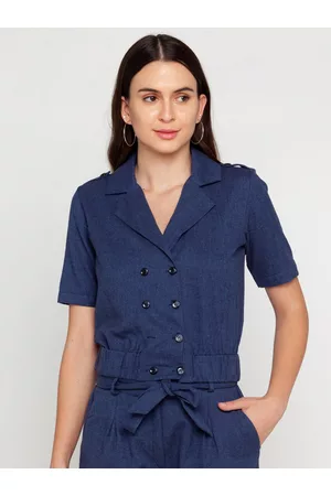 Buy Blue Tops for Women by Zink London Online