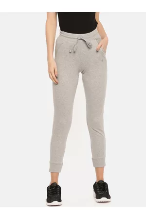Dollar Missy Women Grey Melange Solid Joggers