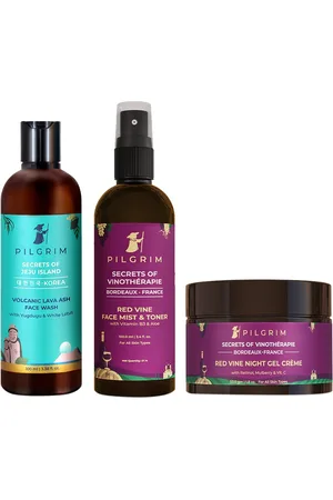 Pilgrim Clean & Clear Skin Combo-Korean & French Beauty Secrets