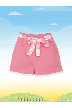 Biba Girls Pink Denim Shorts