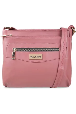 Metro Peach-Coloured Swagger Sling Bag