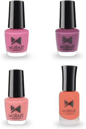 Moraze Women Multi Glossy Nail Polish Pack of 4