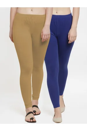 Jinfo Women Pack Of 2 Solid Ankle Length Leggings