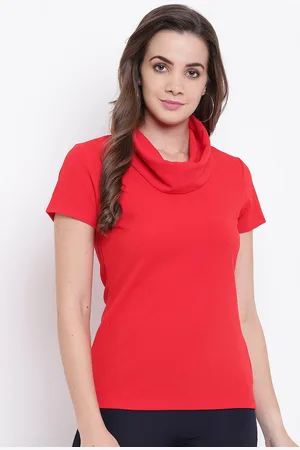 Deewa Women Red Solid Top