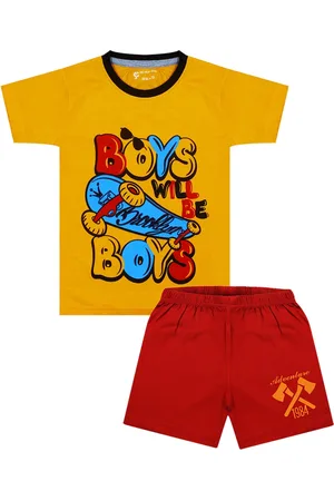 Silver Fang Boys Multi Clothing Set