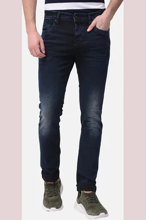 Woodland Men Blue Slim Fit Stretchable Jeans