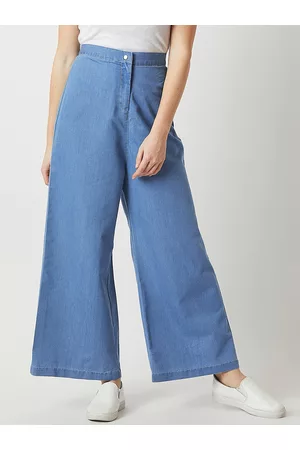 Miss Chase Women Lightweight Flared Solid Culottes