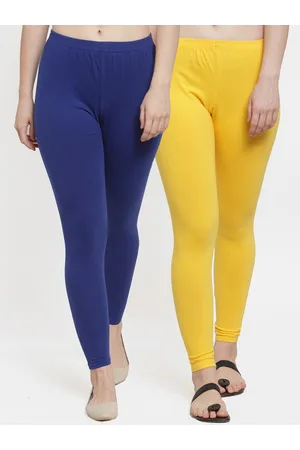 Jinfo Women Pack Of 2 Solid Ankle-Length Leggings