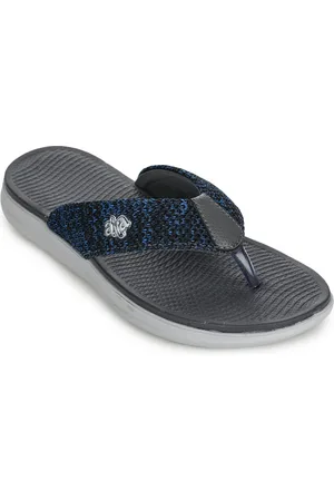 Liberty Women Blue & Black Thong Flip-Flops