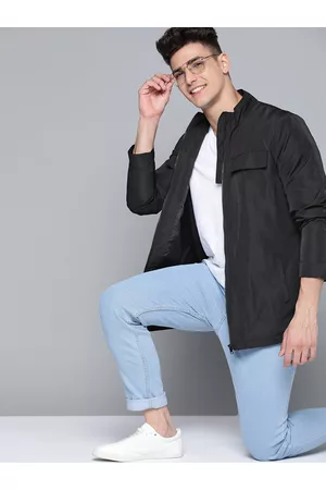 Mast & Harbour Men Black Tailored Jacket