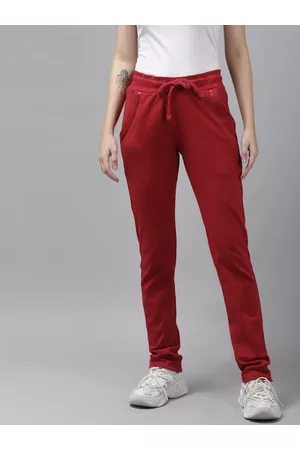 Cayman Women Red Regular Fit Track Pant