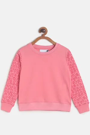 TALES & STORIES Girls Pink Sweatshirt