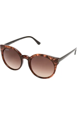 Roadies Unisex Brown Lens & Brown Round Sunglasses with UV Protected Lens