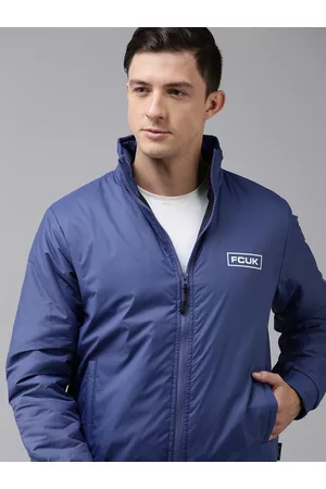 French Connection Men Blue Padded Jacket