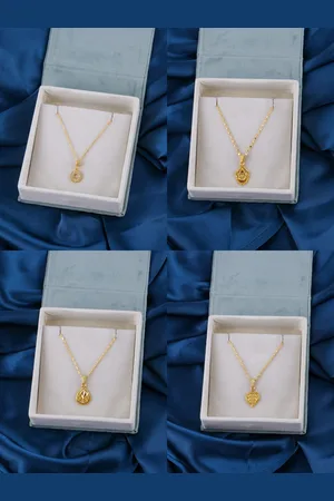 Brandsoon Set Of 4 Gold-Plated Brass Chain