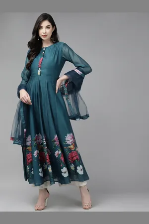 Buy Blue Jackets for Women by Bhama Couture Online | Ajio.com