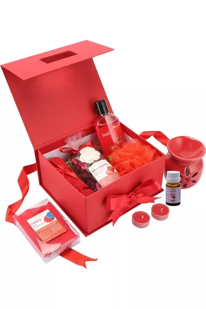 BodyHerbals 7 Pcs Strawberry Bath & Body Spa Gift Set
