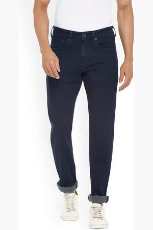 EVERBLUE Men Solid Comfort Slim Fit Stretchable Jeans