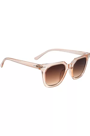 Peter Jones Eyewear Unisex Brown Lens & Brown Aviator Sunglasses 13047TBW