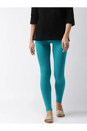 Go Colors Plain Blue Lycra Ankle Length Legging at Rs 499 in Mumbai | ID:  22502088588
