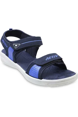 Metro Men Blue Sports Sandals