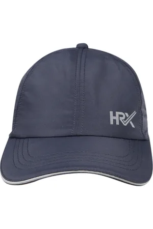 HRX Men Navy Blue Solid Lifestyle Cap