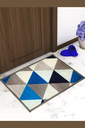 Athom Trendz Set Of 2 Printed Premium Anti-Skid Doormats