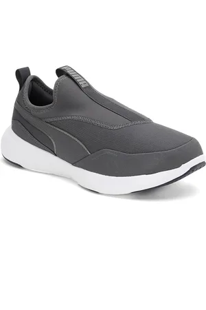 PUMA Men Grey Softride Feel Textile Walking Shoes