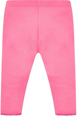 Mothercare Girls Pink Solid Leggings