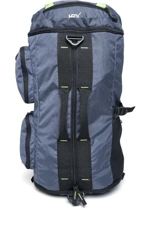 Buy HRX By Hrithik Roshan Unisex Black Solid Training Duffel Bag - Duffel  Bag for Unisex 2453353 | Myntra