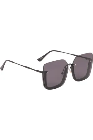 MARC LOUIS Women Grey Lens Square Sunglasses & Polarised & UV Protected Lens 22-6373