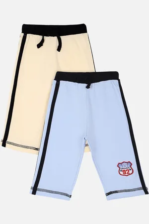 BodyCare Infant Boys Pack Of 2 Solid Straight-Fit Trackpants