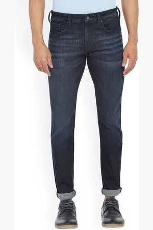 EVERBLUE Men Solid Tapered Slim Fit Light Fade Stretchable Jeans