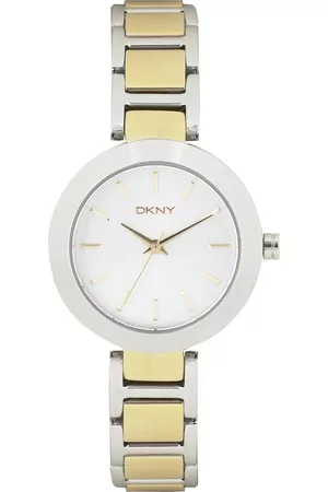 Peoples Ladies' DKNY Crystal Accent Watch with Silver Dial (Model:  NY4716)|Peoples Jewellers | Bayshore Shopping Centre