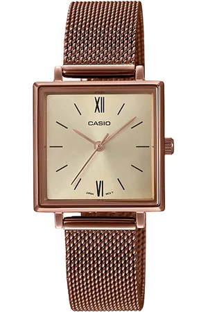 Casio Enticer Women Gold-Toned Analogue Watch A1548 LTP-E155MR-9BDF