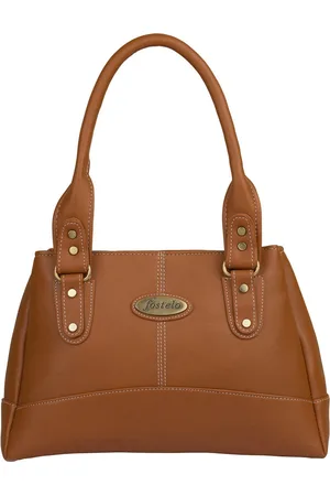 FOSTELO Brown Solid Shoulder Bag