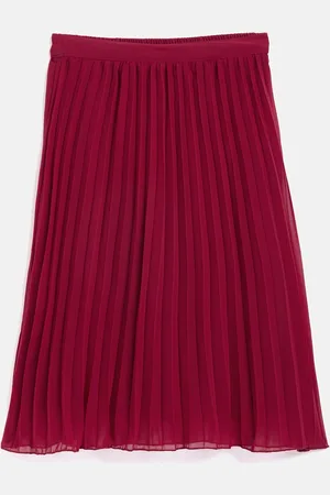 Buy SASSAFRAS Black Corduroy Pure Cotton A Line Skirt - Skirts for
