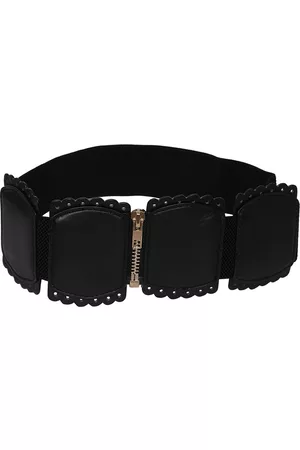 Mali Fionna Women Black Solid Belt