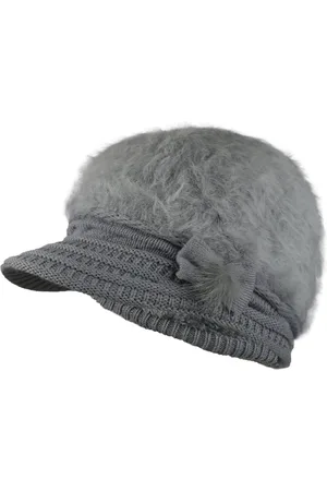 iSWEVEN Unisex Grey Self Design Visor Cap