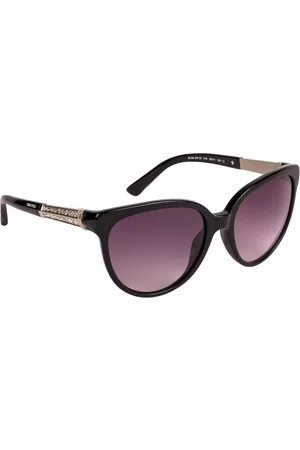 Swarovski Women Cateye Sunglasses SK0082 55 01B