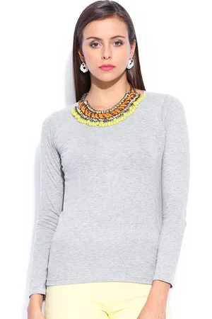 Miss Chase Women Grey Top