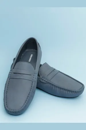 Highlander Men Blue Driving Shoes