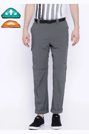 Columbia Grey Silver Ridge Outdoor Covertable Track Pants