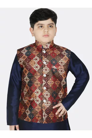 SG Boys Multicolour Nehru Jackets