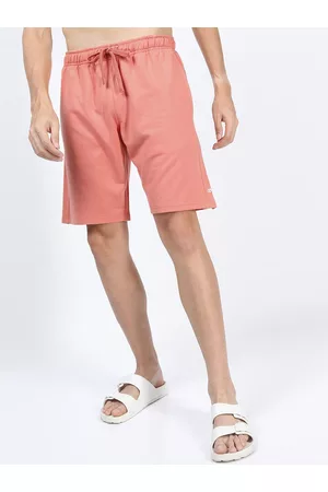 Ketch Men Peach-Coloured Shorts