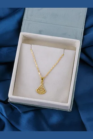 Brandsoon 1 Gram Gold-Plated Brass Necklace